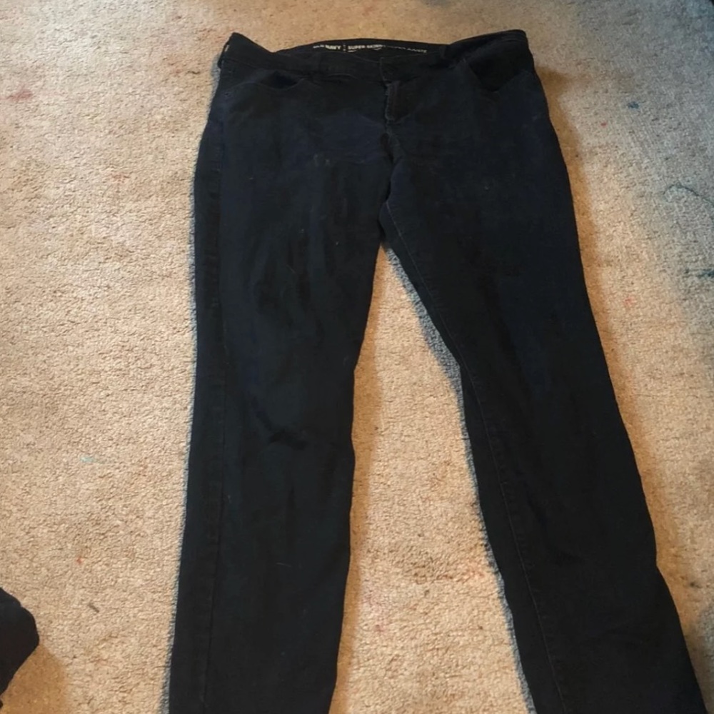 black old navy jeans